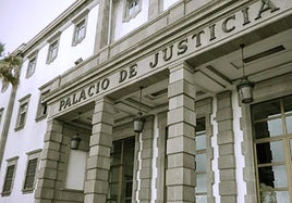 Fachada del Tribunal Superior de Justicia de Canarias.