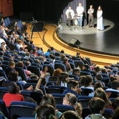 Imagen de archivo de una actividad de San Rafael en Corto, en el Víctor Jara.