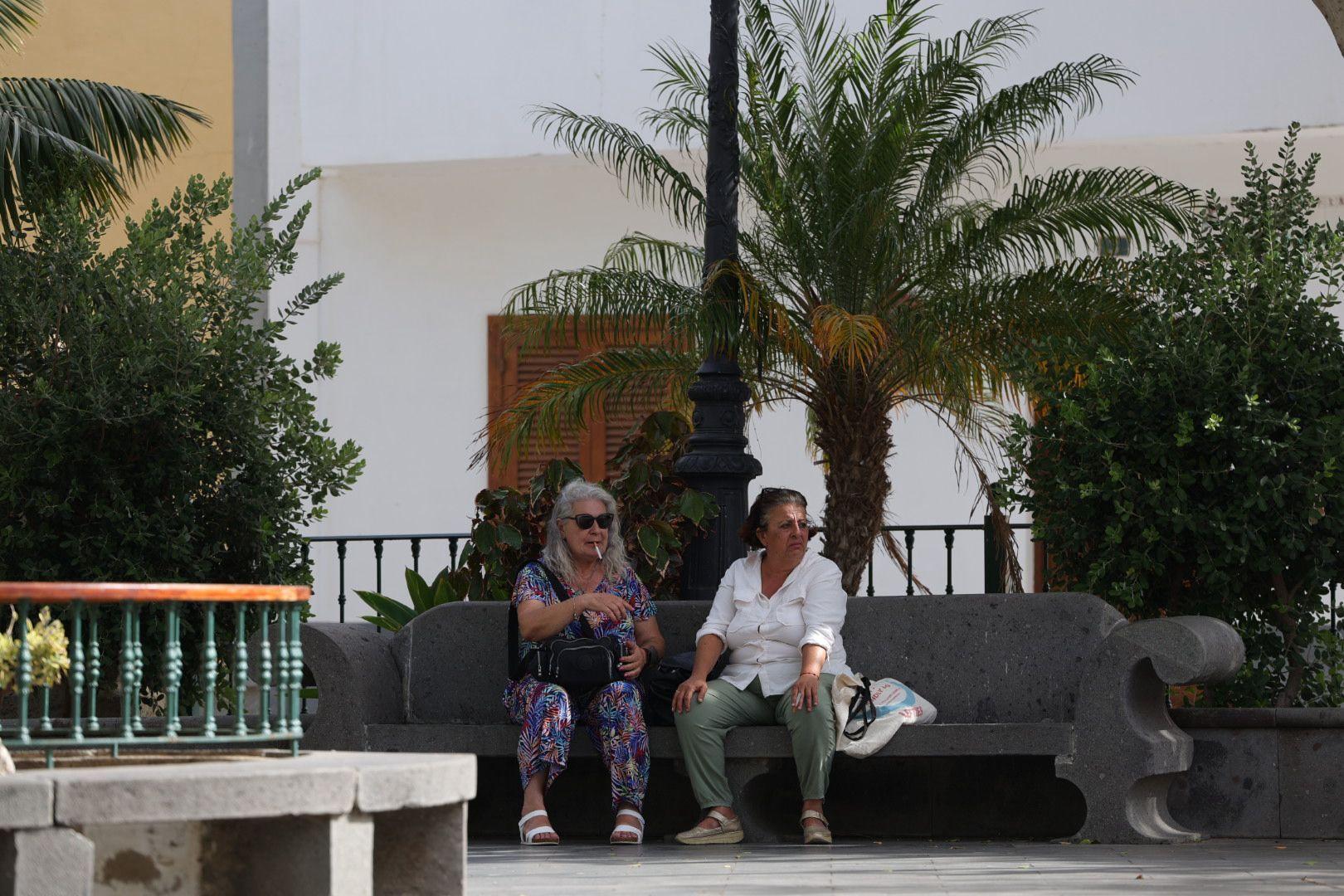 Agüimes se vacía ante la ola de calor