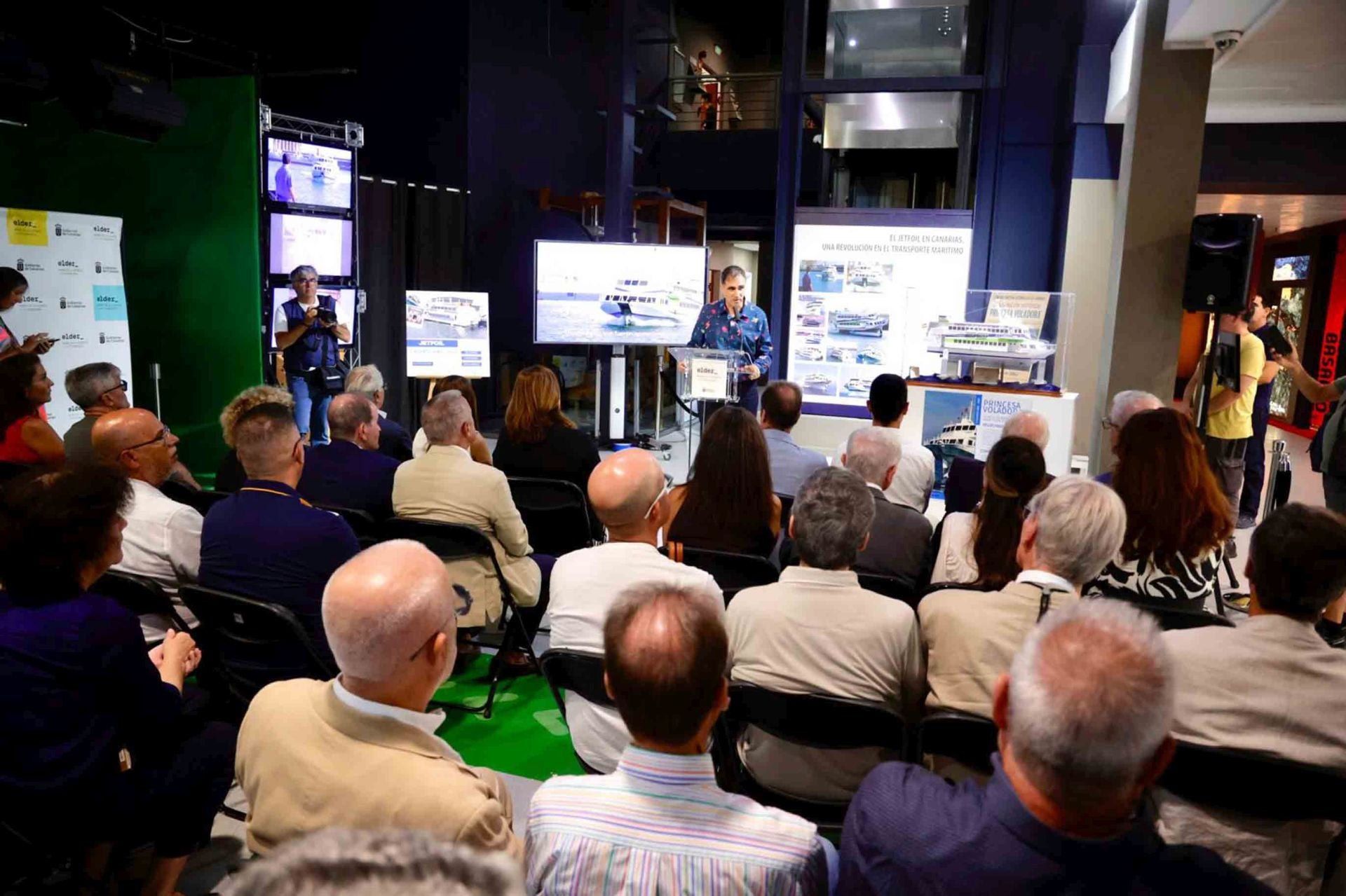 El aniversario del Jetfoil en imágenes