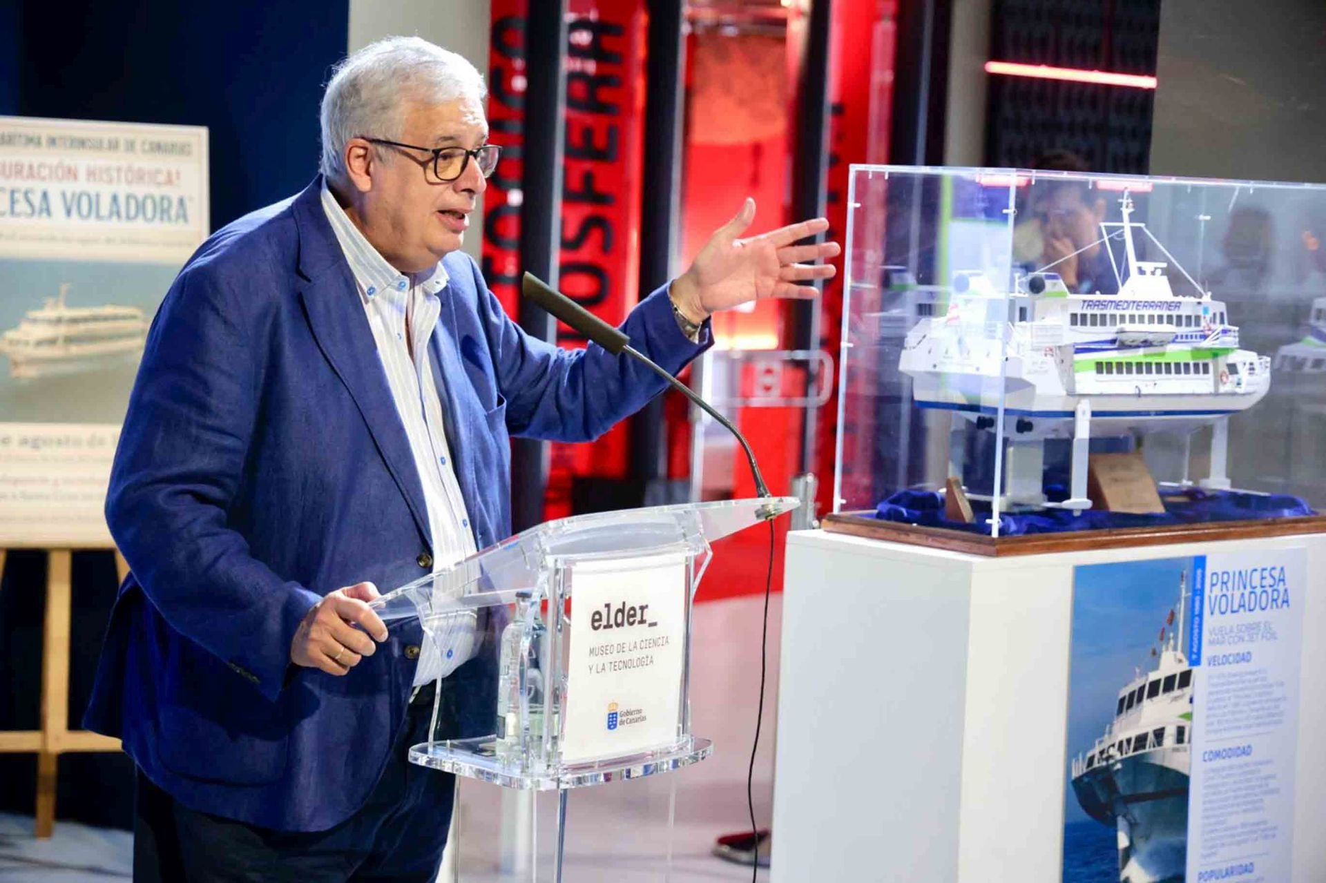 El aniversario del Jetfoil en imágenes