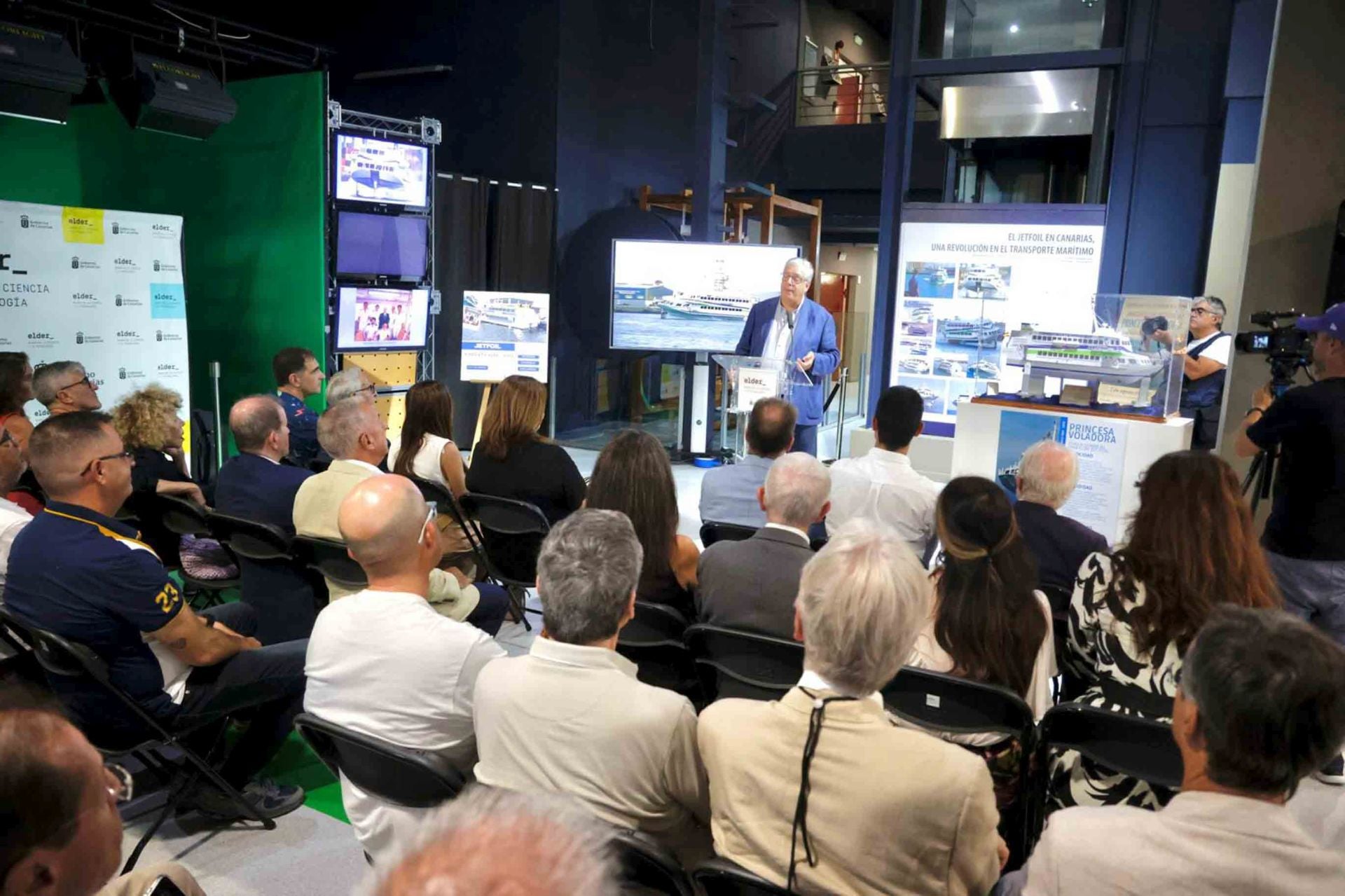 El aniversario del Jetfoil en imágenes