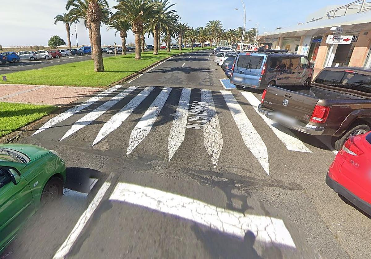 Imagen de la Avenida Saldar, lugar donde ocurrieron el trágico suceso.