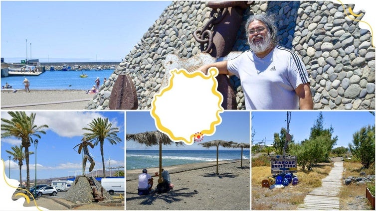 Las piscinas naturales son emblema del pueblo.