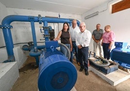 Nuevas instalaciones de impulsión de agua de abasto de Santa Brígida a San Mateo.