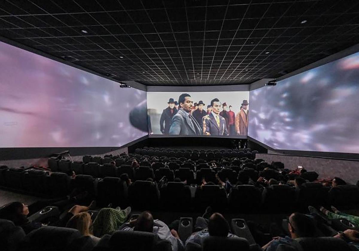 Una de las salas de Ocine Premium 7 Palmas.