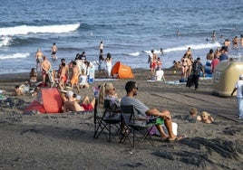 Playa de San Agustín, en Gran Canaria.