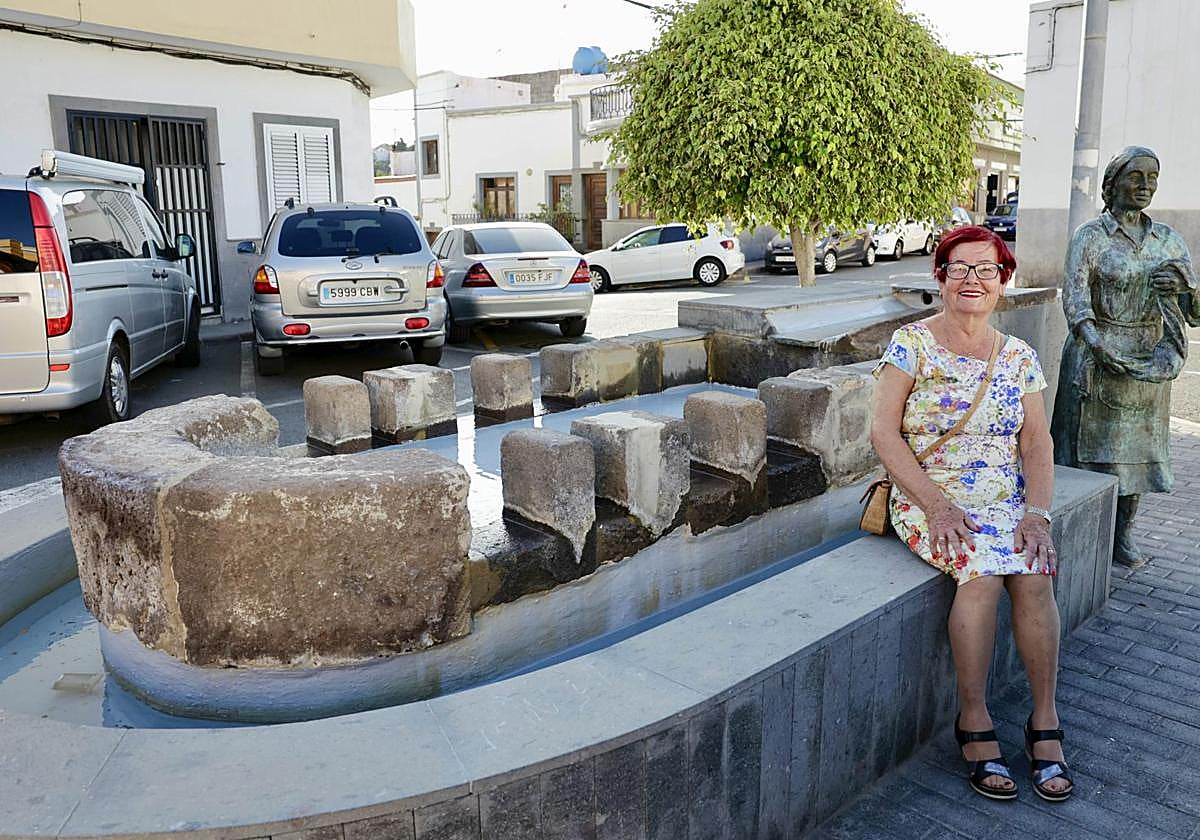 Carmen Santana, una de las mujeres más emblemáticas de Montaña Cardones.