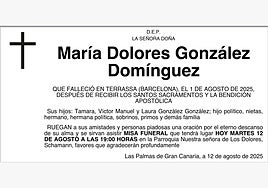 María Dolores González Domínguez