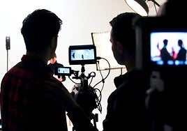 Imagen de un rodaje.