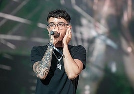 La Pantera, en uno de sus conciertos.