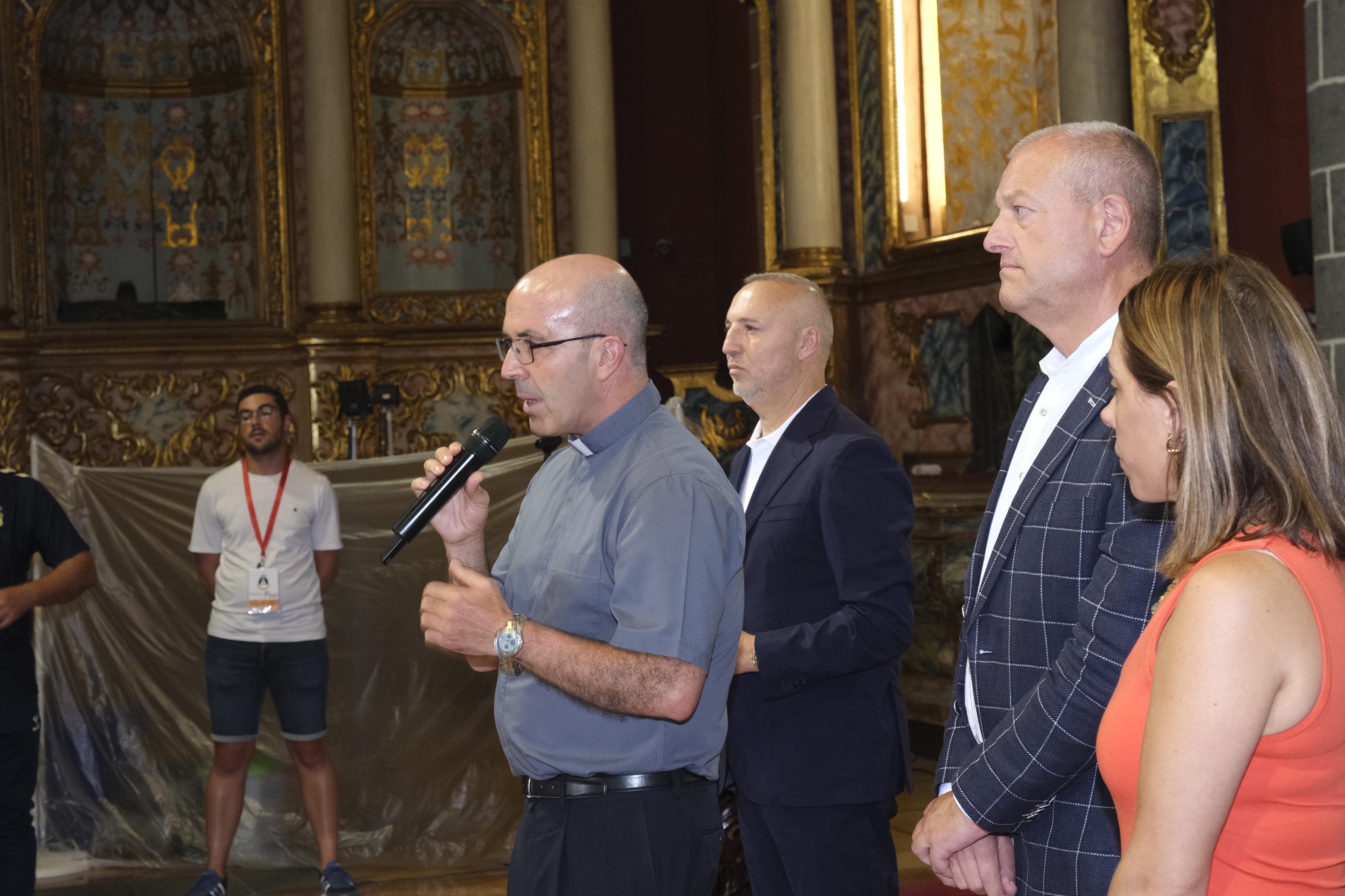 La UD visita Teror con ilusiones de Primera