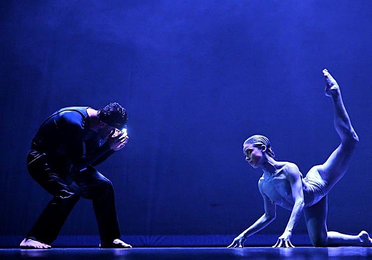 Imagen de un montaje de Masdanza, facilitado por el festival junto al comunicado emitido este jueves.