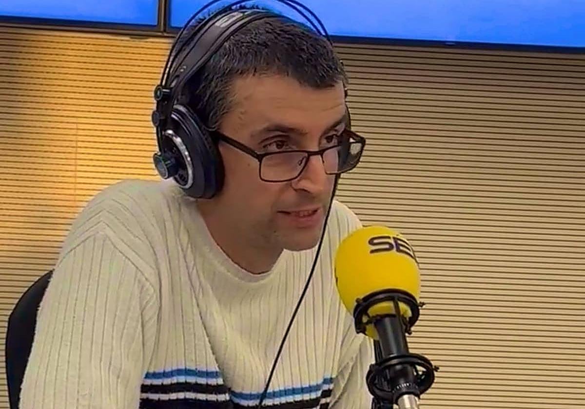 Imagen de archivo del periodista recientemente fallecido, Héctor Palmero.