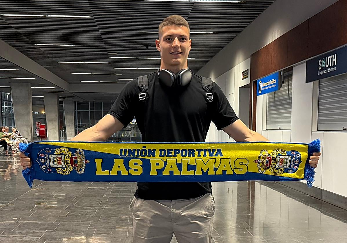 Lukovic, nuevo jugador de la UD Las Palmas.