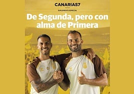 La portada del suplemento especial de la UD, disponible este viernes con CANARIAS7.