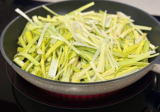 Salteamos la verdura