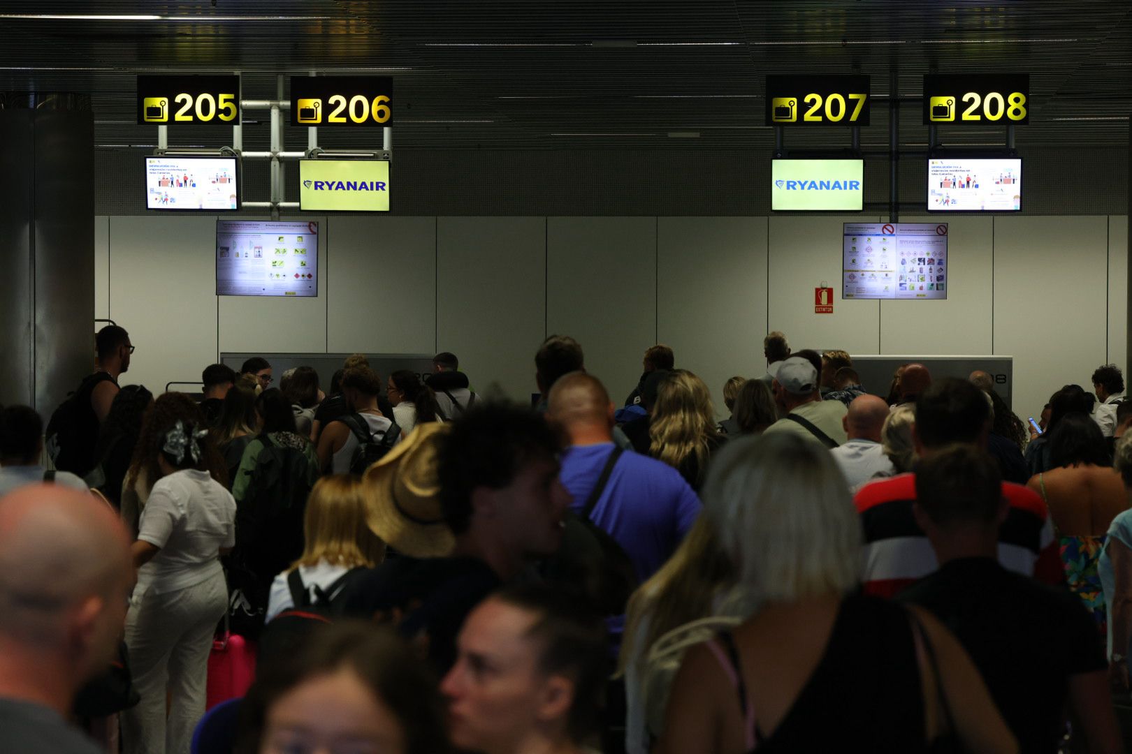 Así se vivió la huelga de Ryanair en el Aeropuerto de Gran Canaria