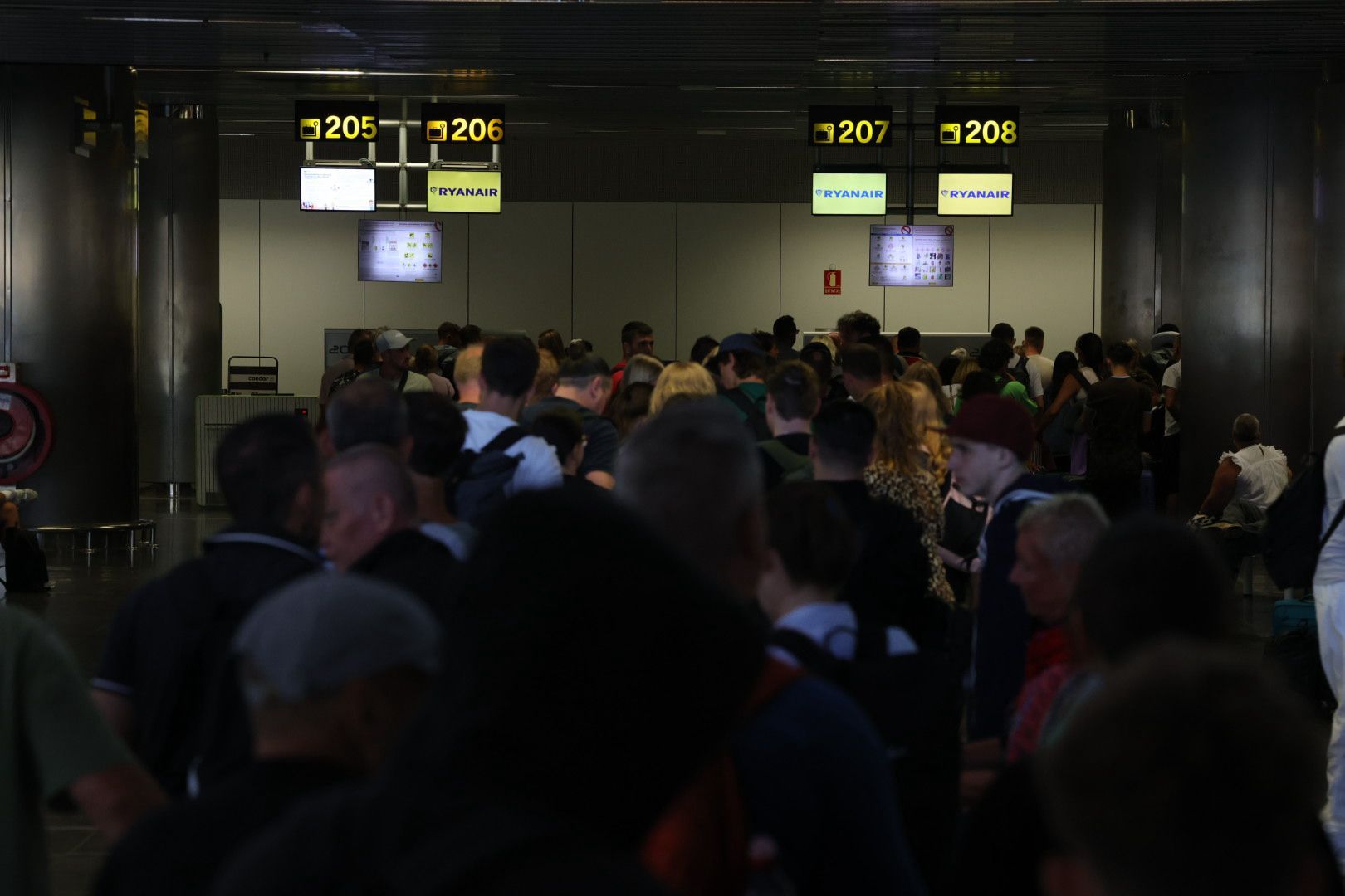 Así se vivió la huelga de Ryanair en el Aeropuerto de Gran Canaria