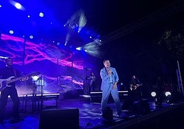 David Bustamante regala una noche mágica al municipio de Guía.