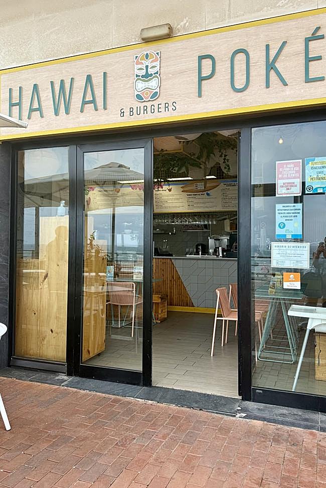 Fachada de Hawai Poké