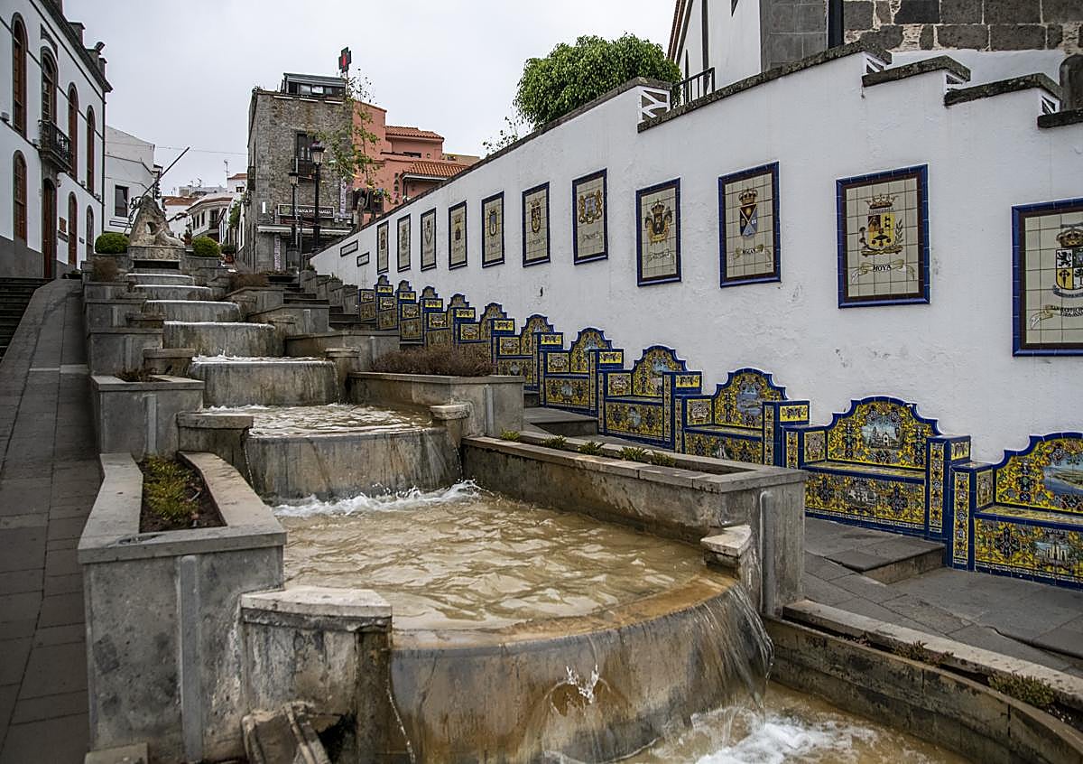 Imagen secundaria 1 - Firgas, el balcón del Atlántico y la villa del agua