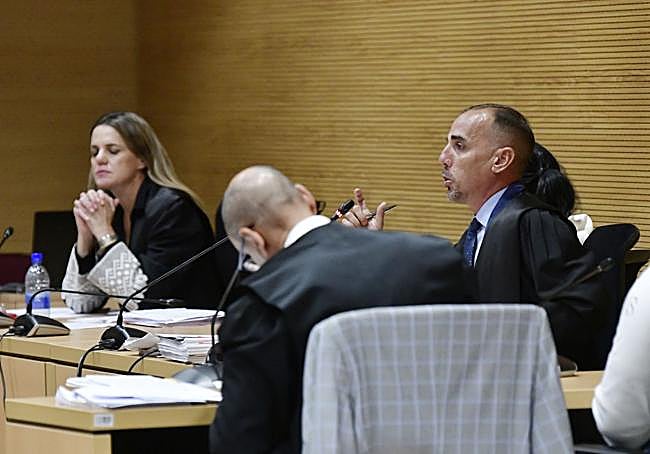 Imagen del juicio por el crimen de Nono, en Gran Canaria.