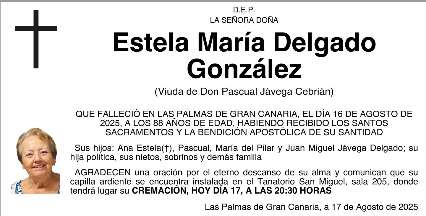 Estela María Delgado González