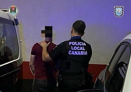 Imagen del detenido.