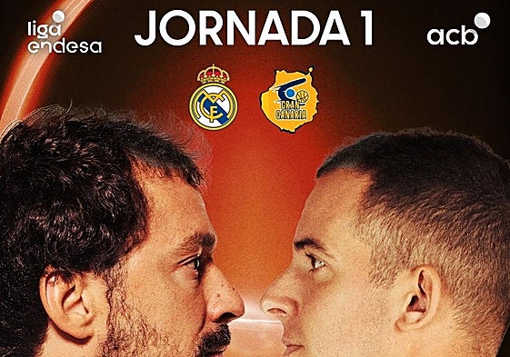 Imagen gráfica del primer enfrentamiento liguero.