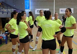 El primer entreno Heidelberg Voleibol, en imágenes