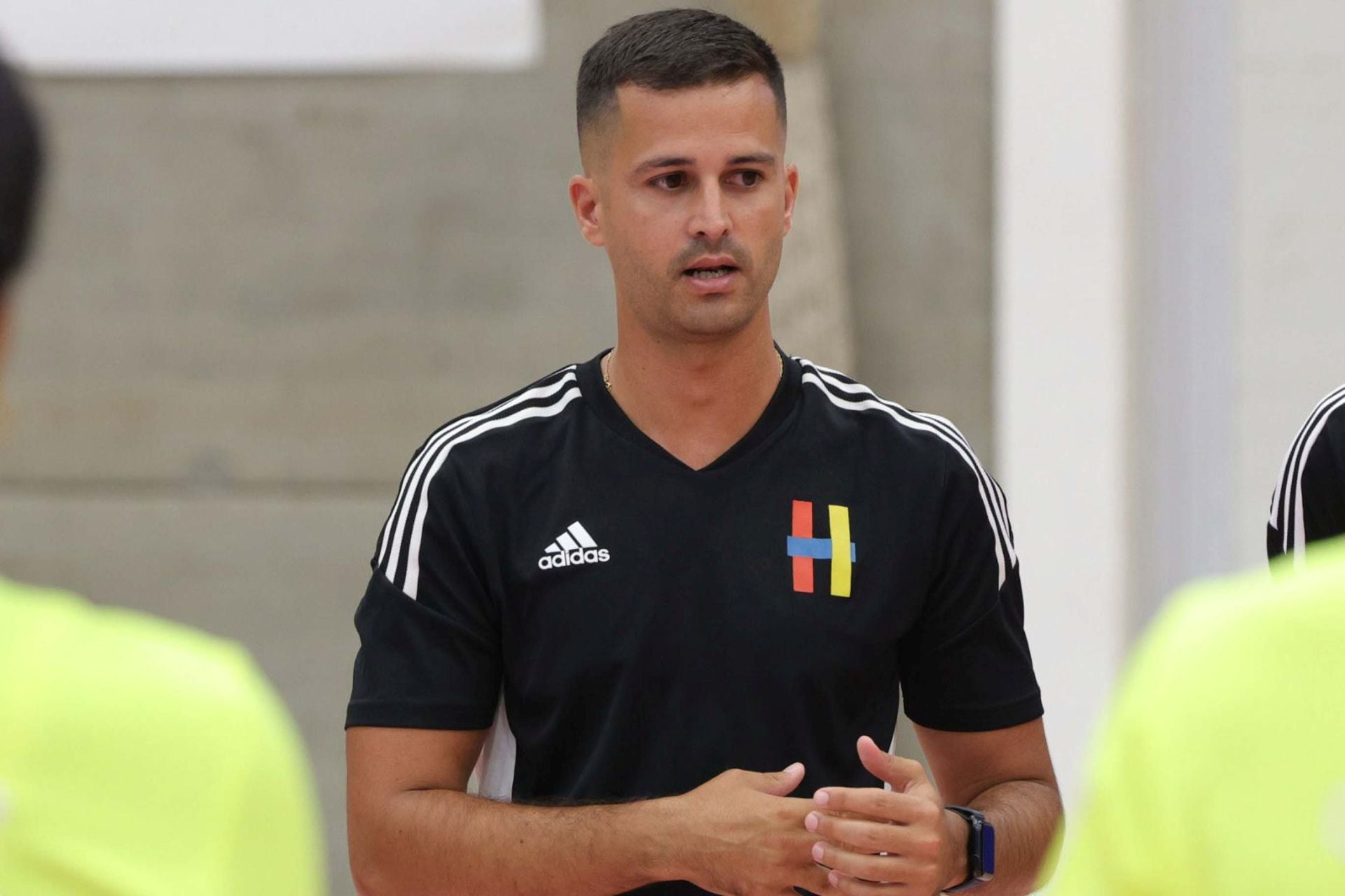 El primer entreno Heidelberg Voleibol, en imágenes