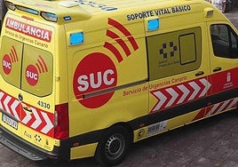 Imagen de archivo ambulancia SUC.