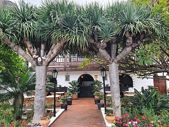 Entrada al restaurante.