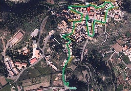 Recorrido de la tradicional Bajada del Carbonero.