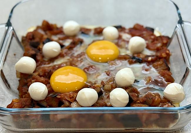 Añadimos la mozzarella