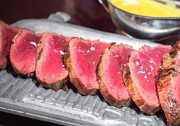 Chateubriand del restaurante «El Churrasco».