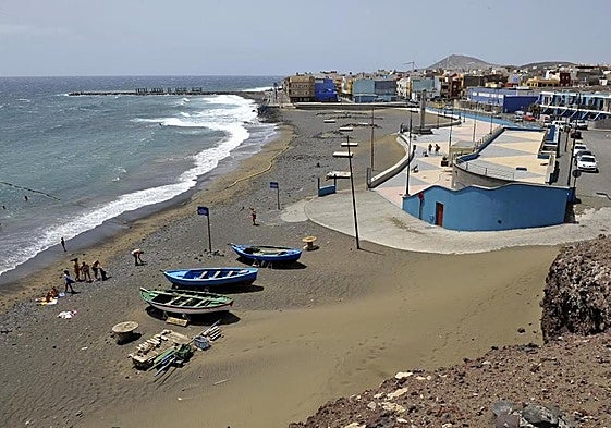 Imagen de archivo de la playa de El Burrero.