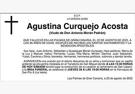 Agustina Curquejo Acosta