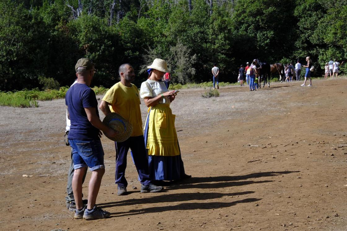 Más de 300 animales y cientos de visitantes celebran el mundo ganadero en Teror