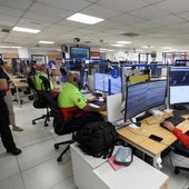 Sala de emergencias del 112.