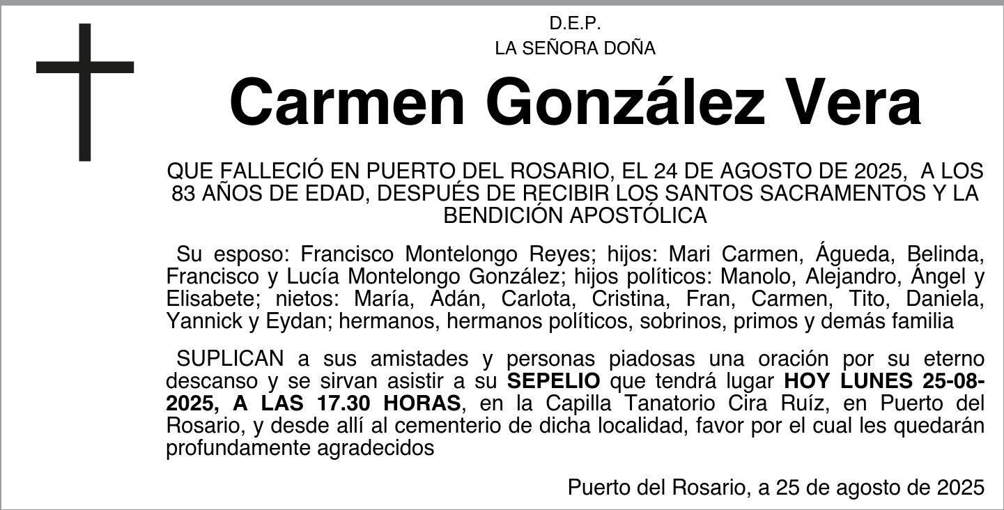 Carmen González Vera