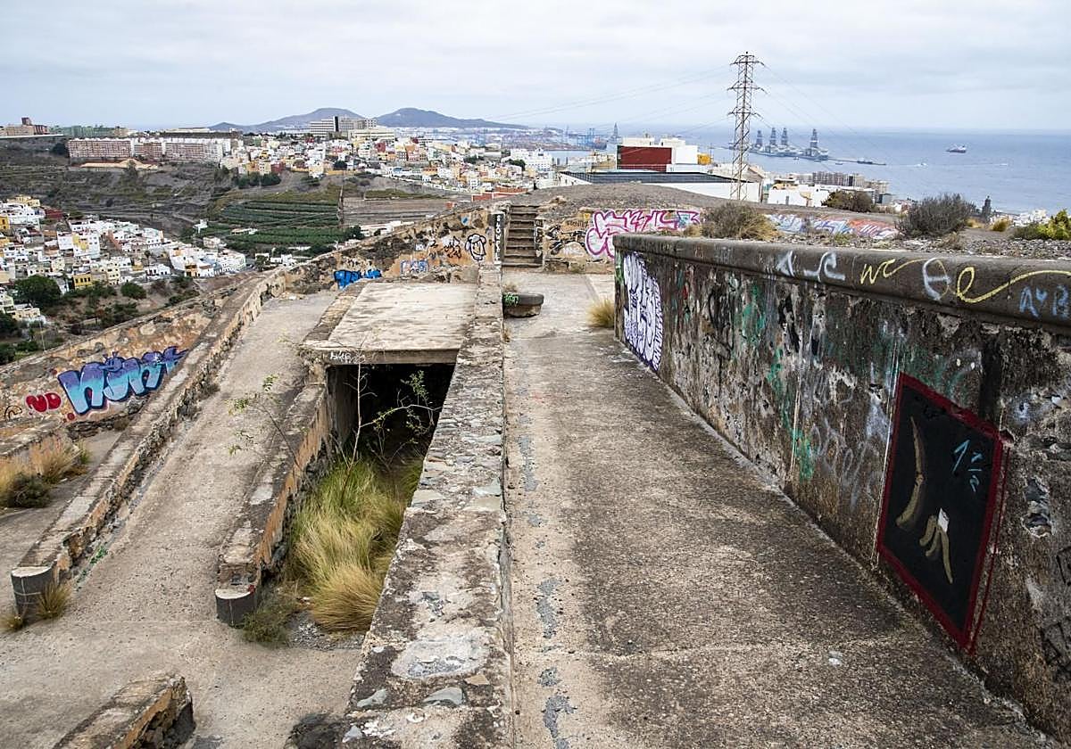 Imagen actual de la Batería de San Juan.