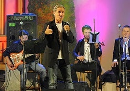 El cantante palmero Luis Morera, en una imagen de archivo.