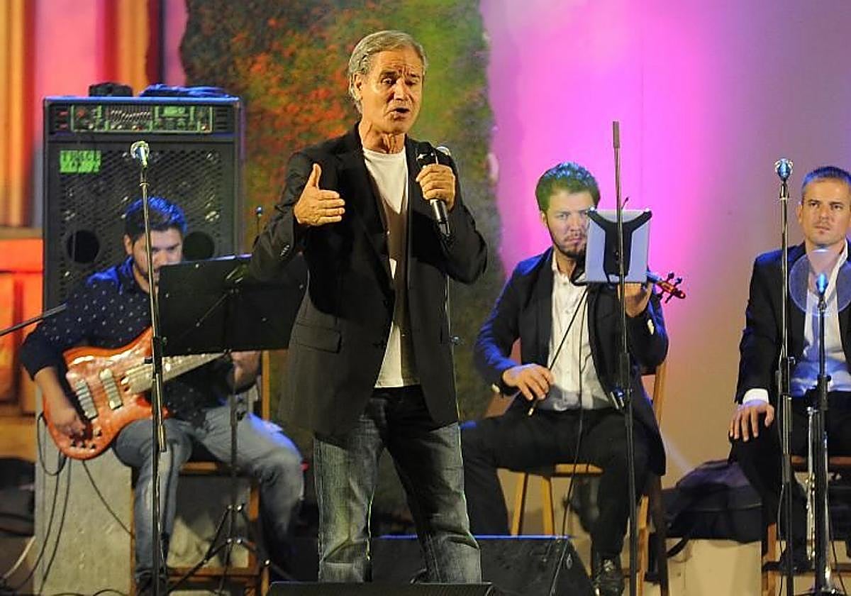 El cantante palmero Luis Morera, en una imagen de archivo.