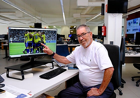 Imagen de Pacuco Rosales en la redacción de CANARIAS7.