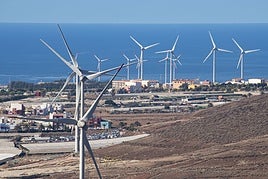 Polígono industrial de Arinaga.