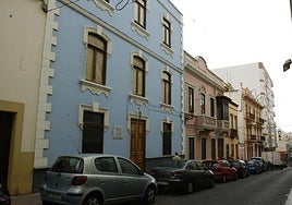 Edificio de las Dominicas en Santa María de Guía.