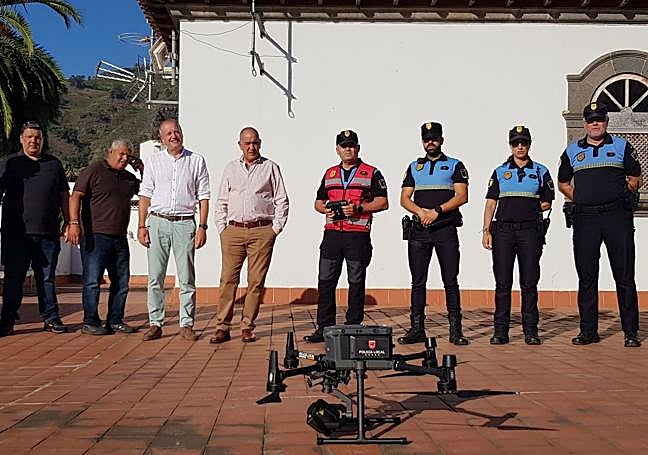 Unidad de Drones de la Policía Local de Telde.