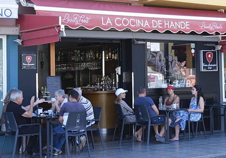 Fachada de «La cocina de Hande».